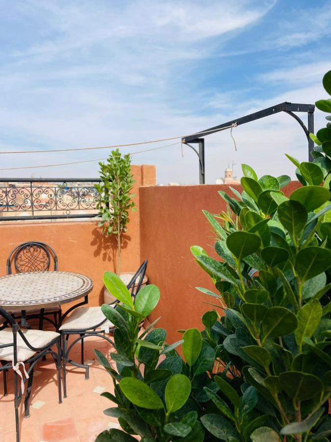 Riad Ms Holidays Terrasse Privatise Marrakech Marrakesch Exterior foto
