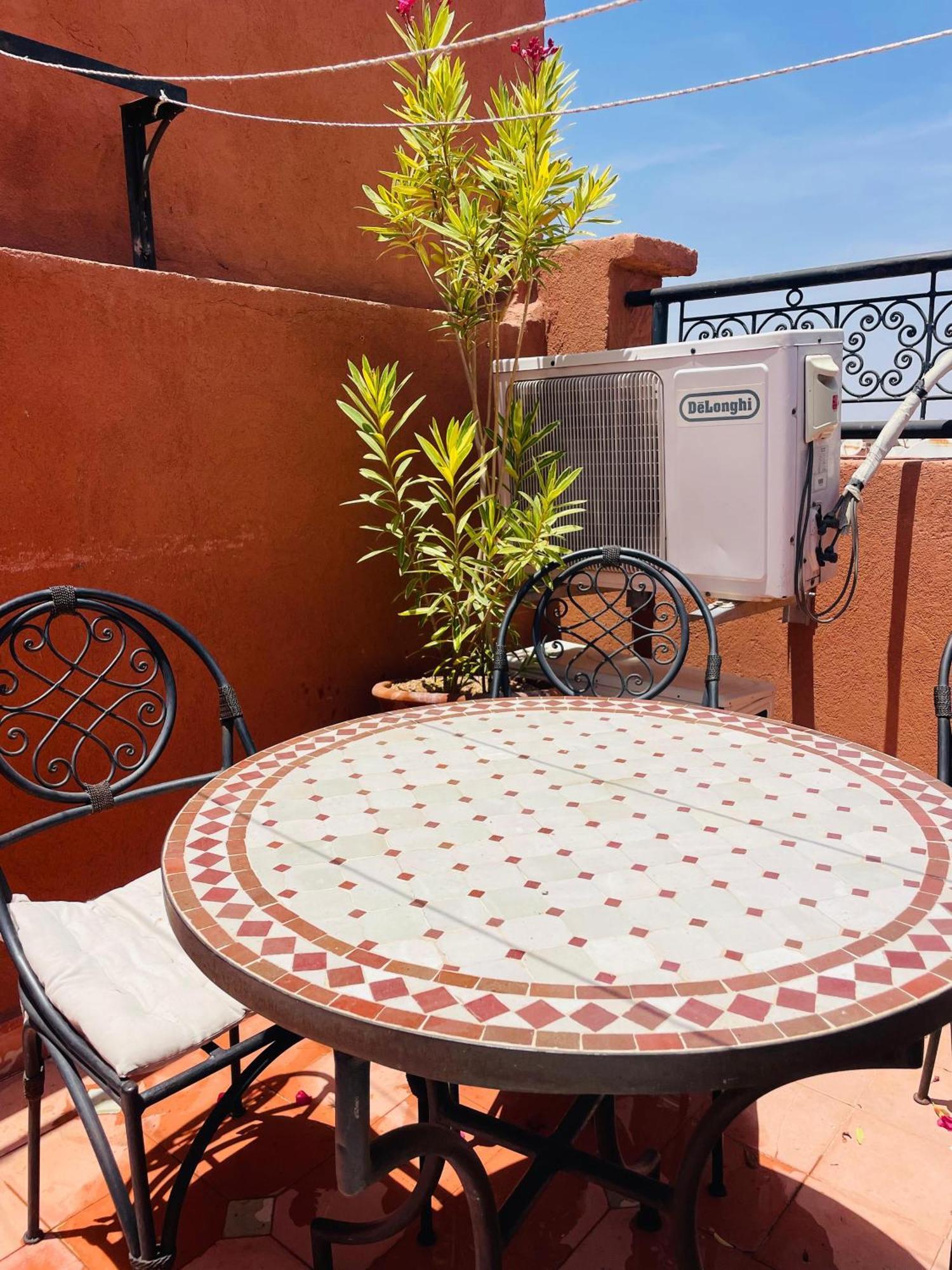 Riad Ms Holidays Terrasse Privatise Marrakech Marrakesch Exterior foto